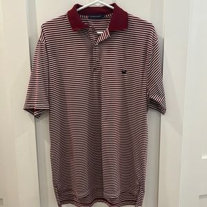 Southern Marsh- maroon/white striped. Drifit material